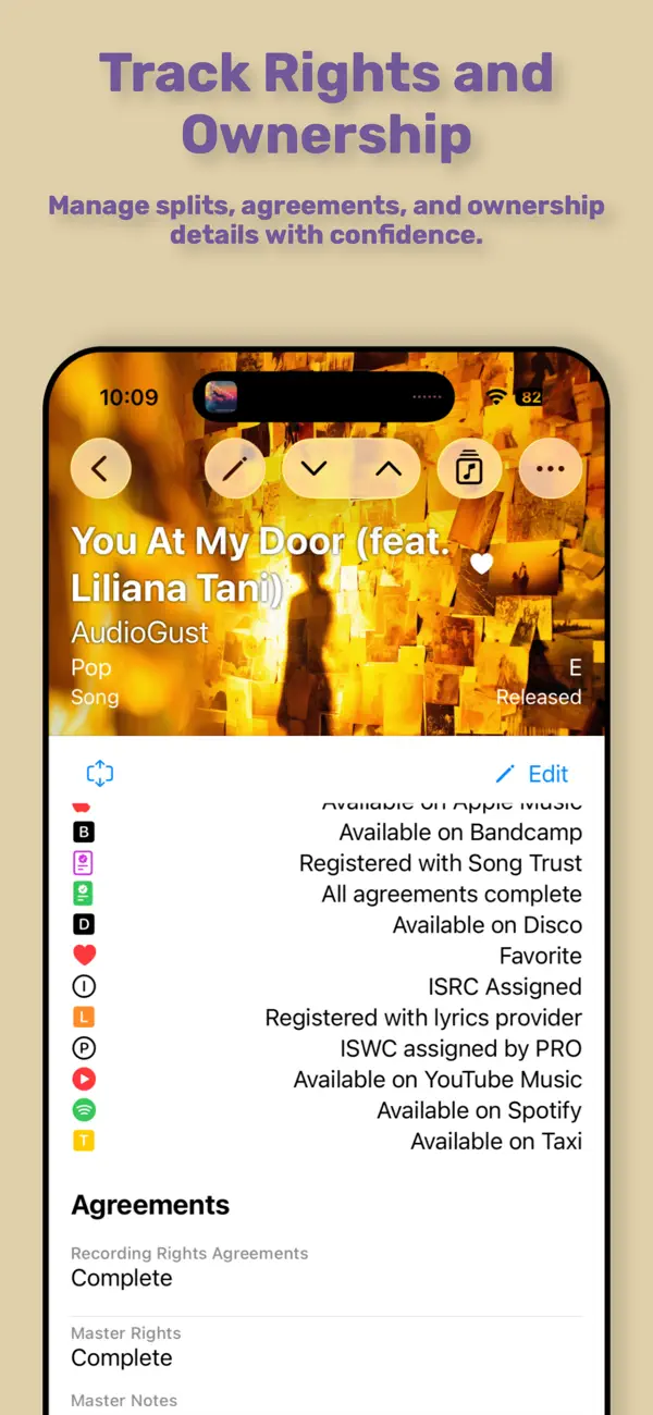 #6. Studio Notes (iOS) Podle: TeeShot Software