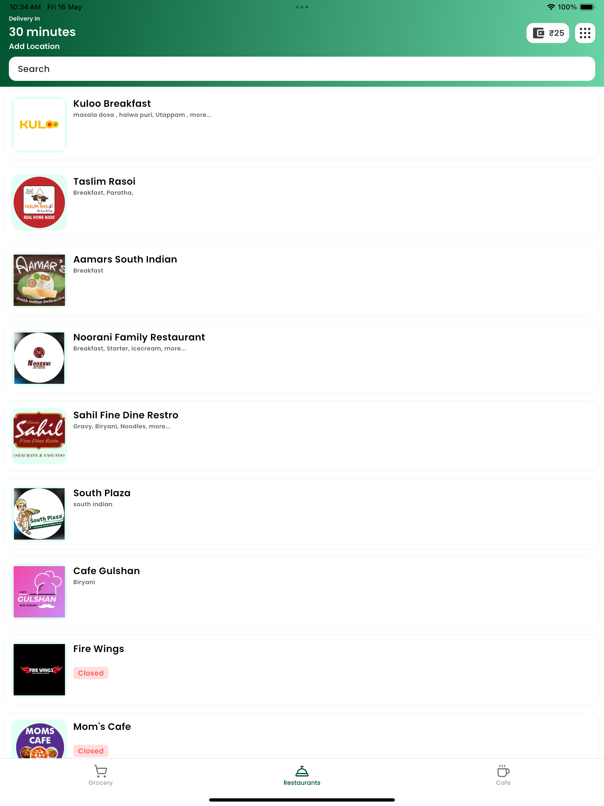 Foodywing: Food Delivery screenshot 7