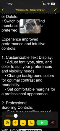 Teleprompter — Video & Mirror: Screenshot 3 von 10