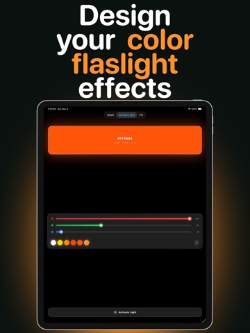 Color Flashlight - Changer ipad screenshot 3