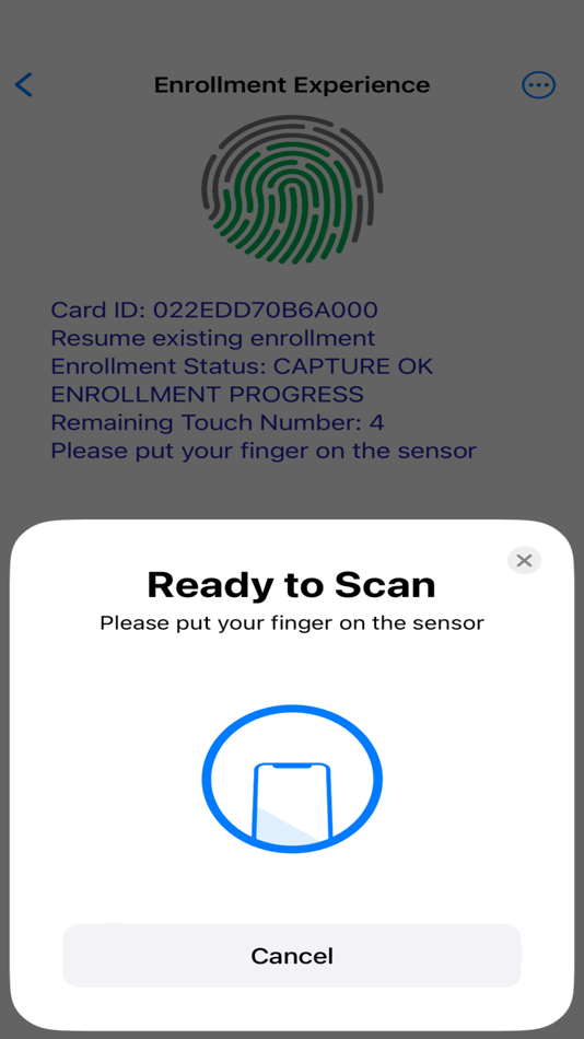 #1. BiometricCardDemo (iOS) 由: Linxens