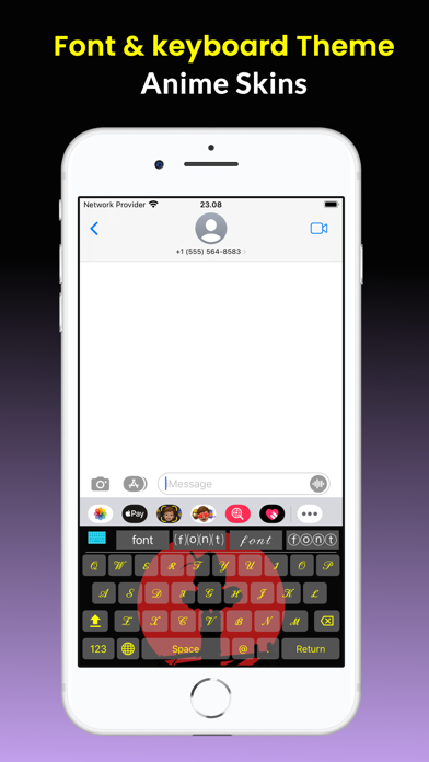 Anime & Wallpapers Keyboard Screenshot