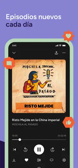 Captura de pantalla de IVoox: Podcast Y Radio en iPhone 2