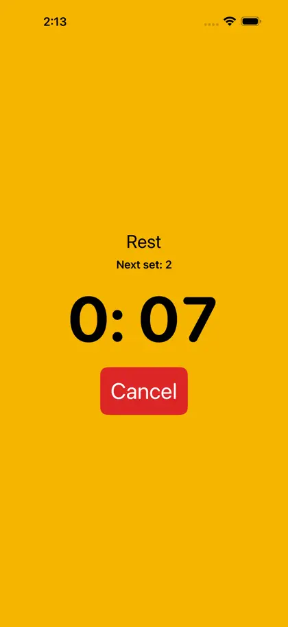 Capture d'écran 4 sur 4 de Beep It - interval timer
