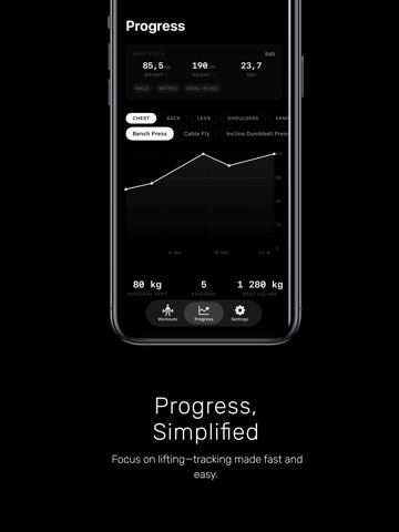 Styrka - Gym Tracker App Store preview screenshot 9