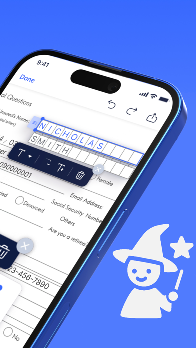 Fill and Sign: PDF form filler iPhone screenshot 2 - Utilities app