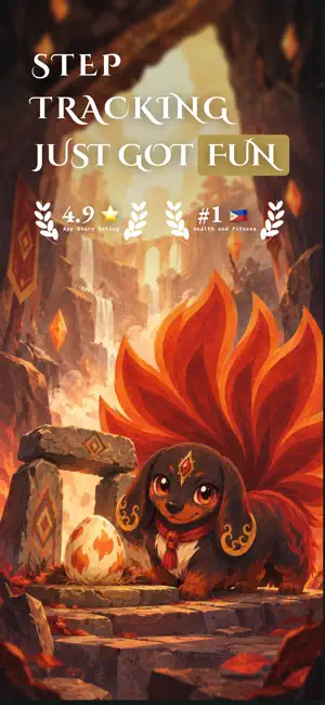 Steporia: Step Counter Game screenshot 1