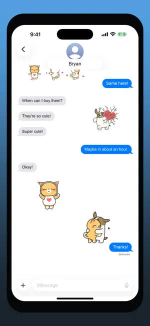 Bella and Bryan Stickers screenshot 3