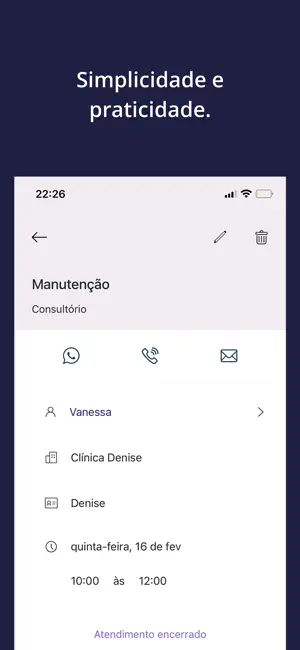 Glora - Agenda Profissional screenshot 4