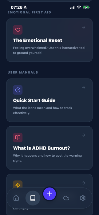 Restore ADHD Burnout Tracker Screenshot 8 of 8