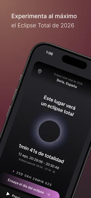 The Eclipse App iPhone screenshot 1