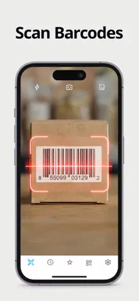 QR Code Reader + QR Scanner: Screenshot 2 von 5