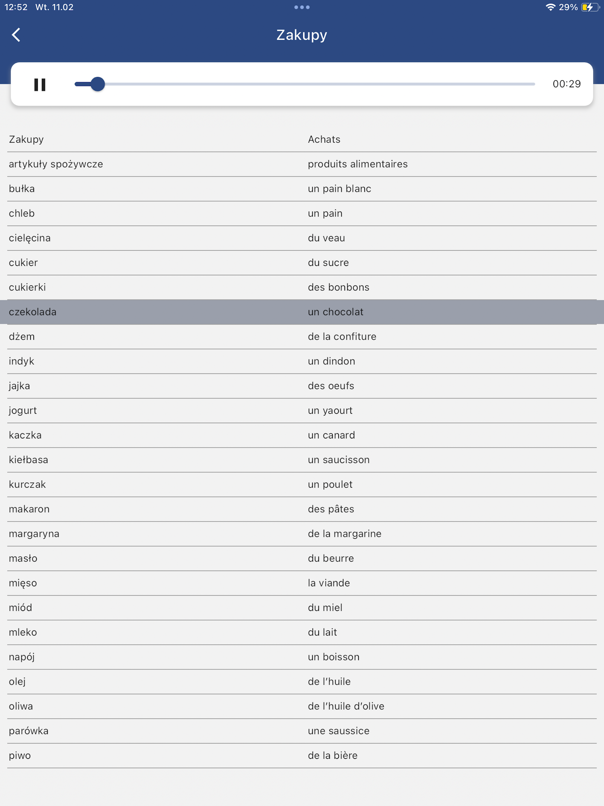 Rozmówki polsko-francuskie screenshot 14
