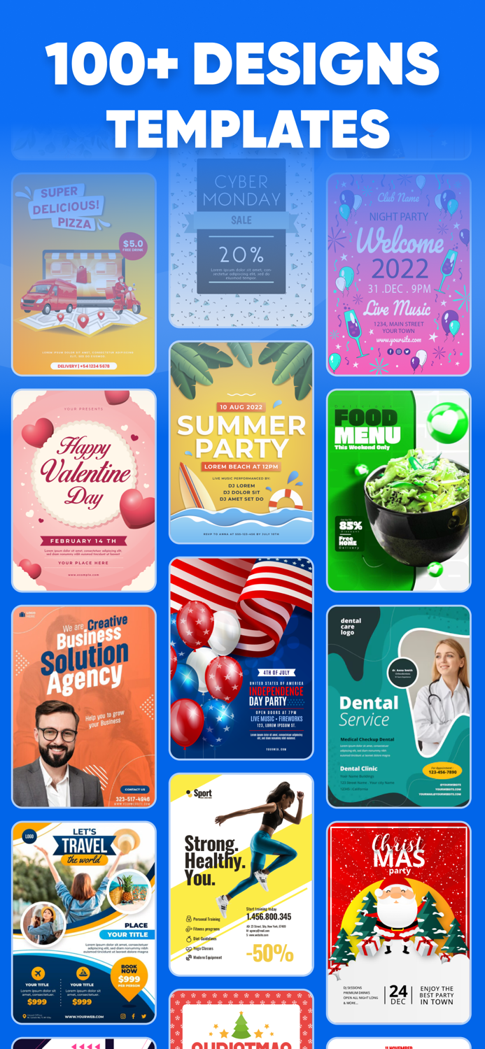 Poster Maker  Flyer Maker