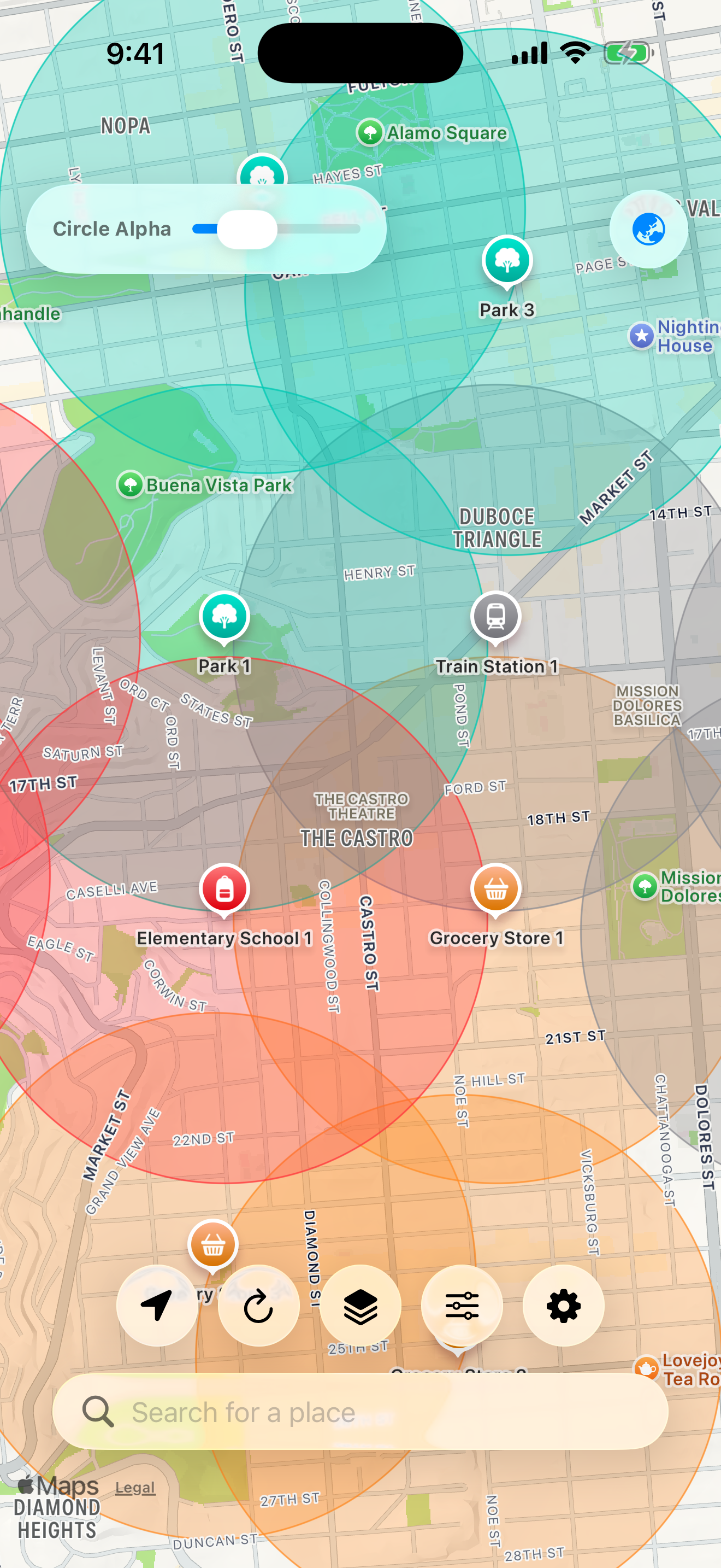 Nearby Map - Where to Live screenshot 3