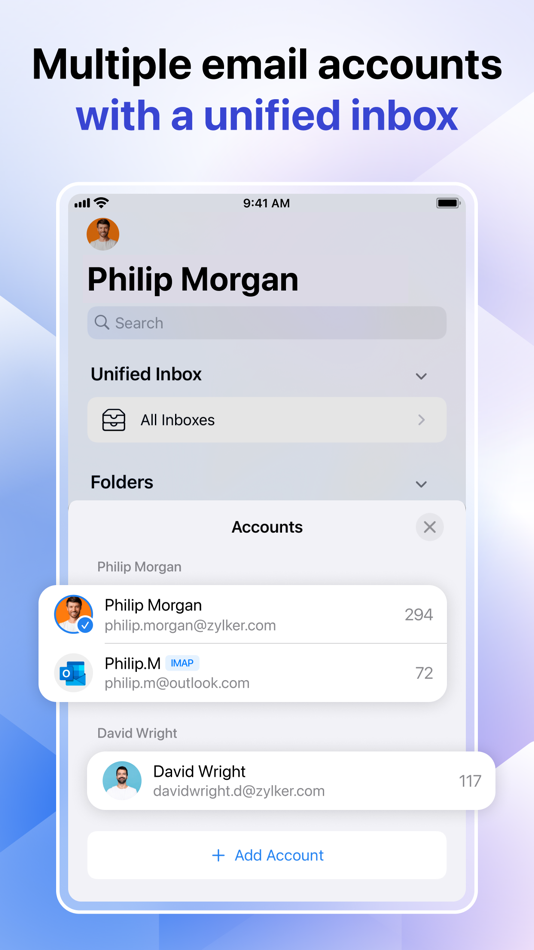 #2. Zoho Mail - Email and Calendar (iOS) Podle: Zoho Corporation