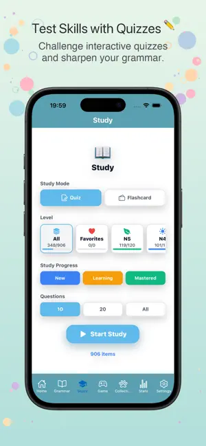 Learn Japanese: Grammar Paws screenshot 3