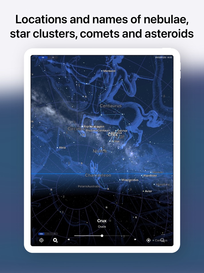 #5. Starry Map (iOS) بواسطة: Noriyoshi Tsunashima