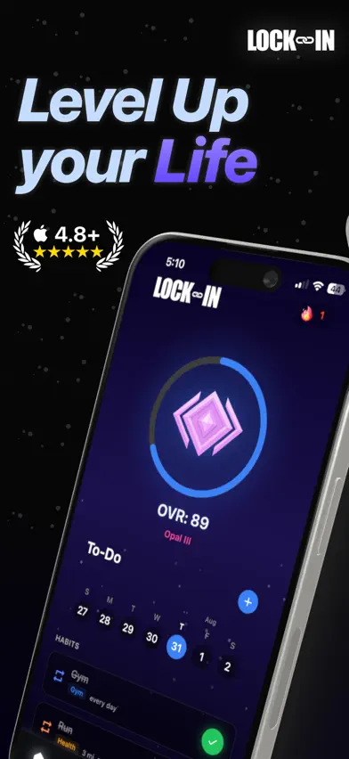 Lock In - Reset Your Life screenshot 1