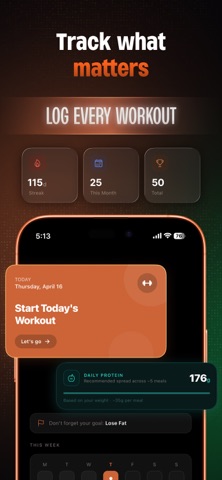 Krato: AI Workout Guide & Log Screenshot 5 of 6