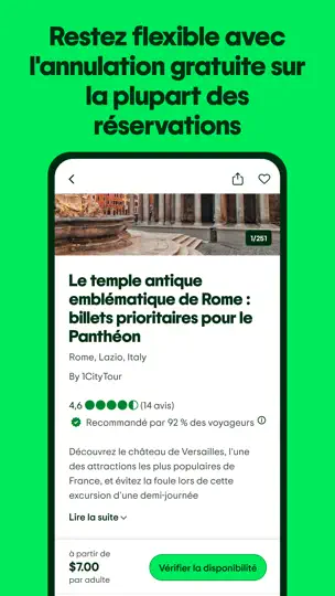 Capture d'écran de Tripadvisor : Voyages Et Avis sur iPhone 4