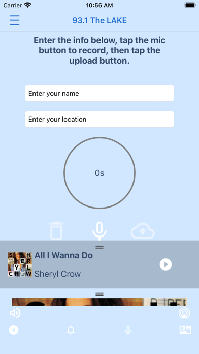 93.1 The LAKE iPhone screenshot 4 - Entertainment app