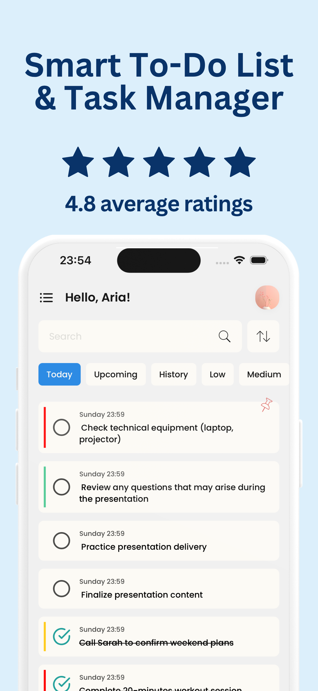 To do List: Task Manager, AI