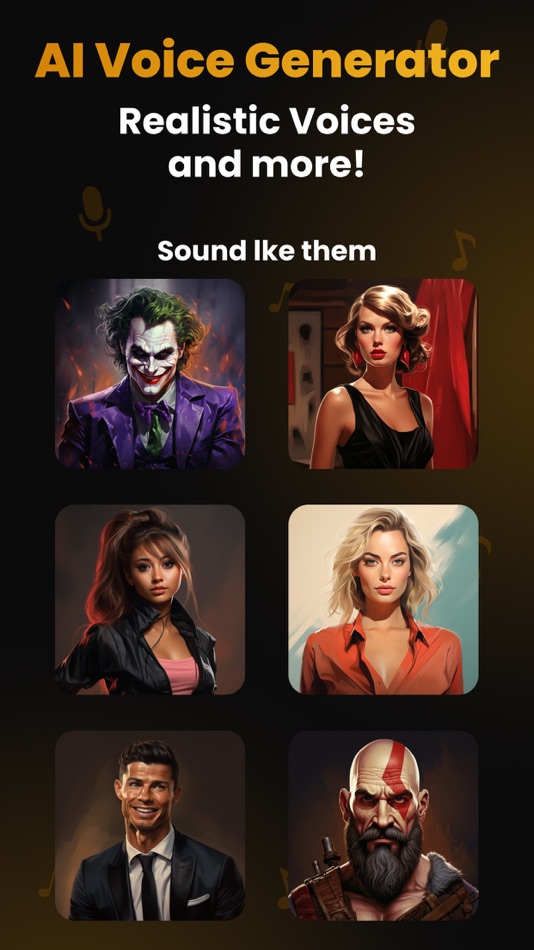 #1. AI Voice Generator - Clone AI (iOS) Podle: Kamil Piekarz