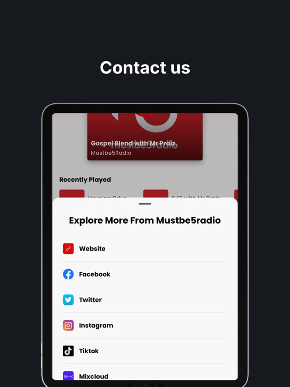 Screenshot #6 pour Mustbe5radio