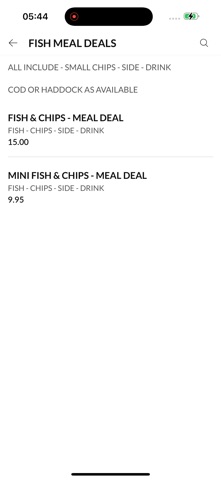 Ainsworth's Fish & Chips iPhone screenshot