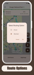Kruger Navigator screenshot
