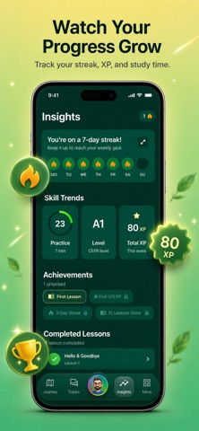 Spexa: Speak English iPhone screenshot