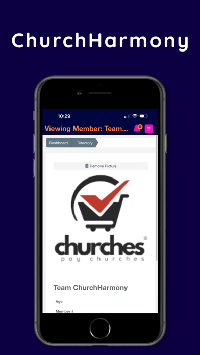 ChurchHarmony Screenshot