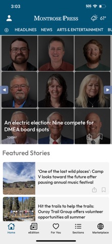Montrose Daily Press Media screenshot