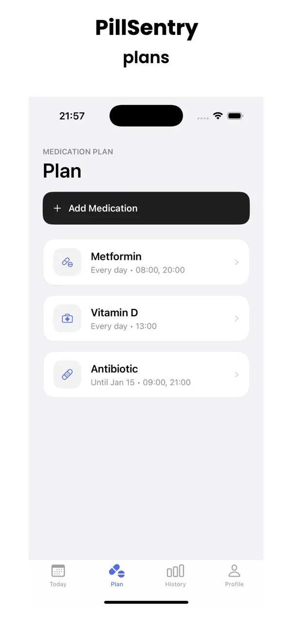#1. PillSentry (iOS) 作者: 楠楠 李