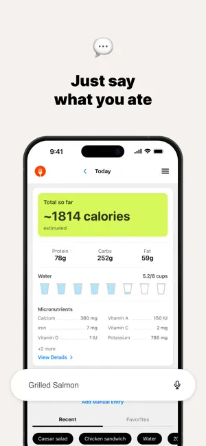 Track Diet screenshot 2