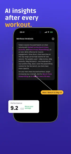 KaizenAI: Workout & Fitness screenshot 4