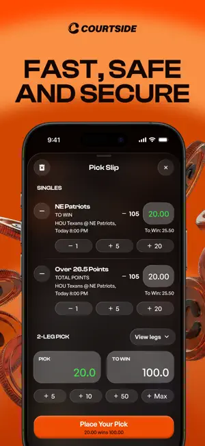 Courtside - Social Sportsbook screenshot 6