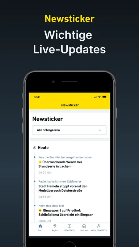 DEWEZET - News und Podcast screenshot 4 of 9