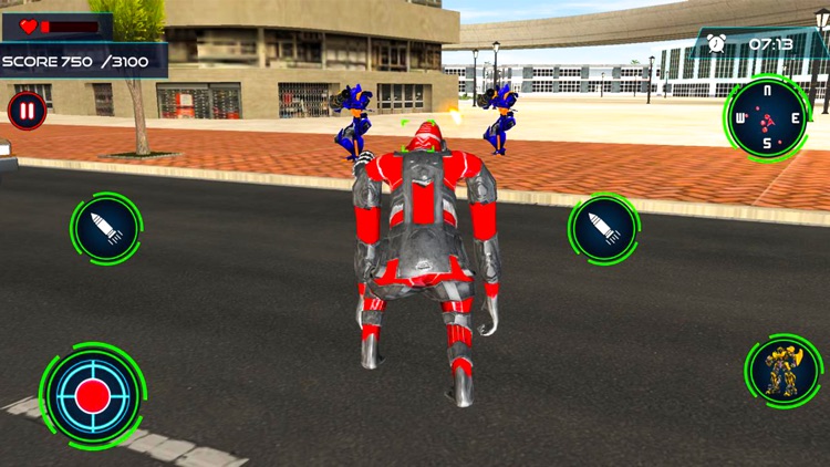 Animal Robot Car Transform screenshot-4