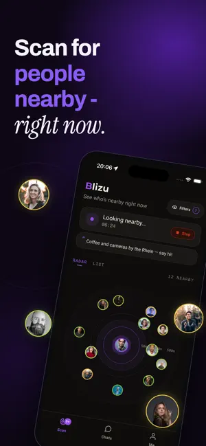 Blizu: Meet People Nearby screenshot 1