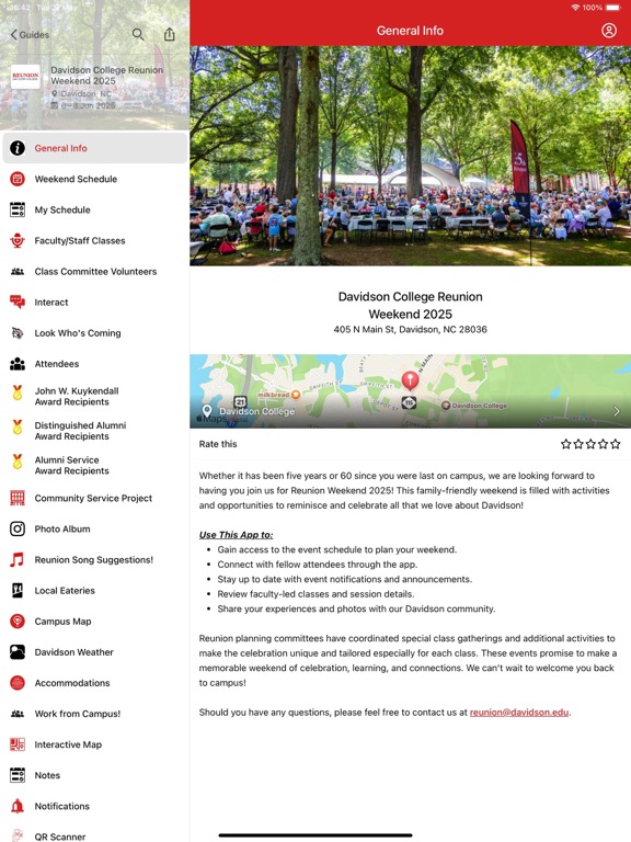 Davidson College Guides