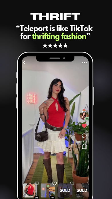Teleport—Thrift Fashion Screenshot