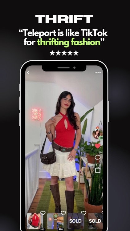 Teleport—Thrift Fashion screenshot-0