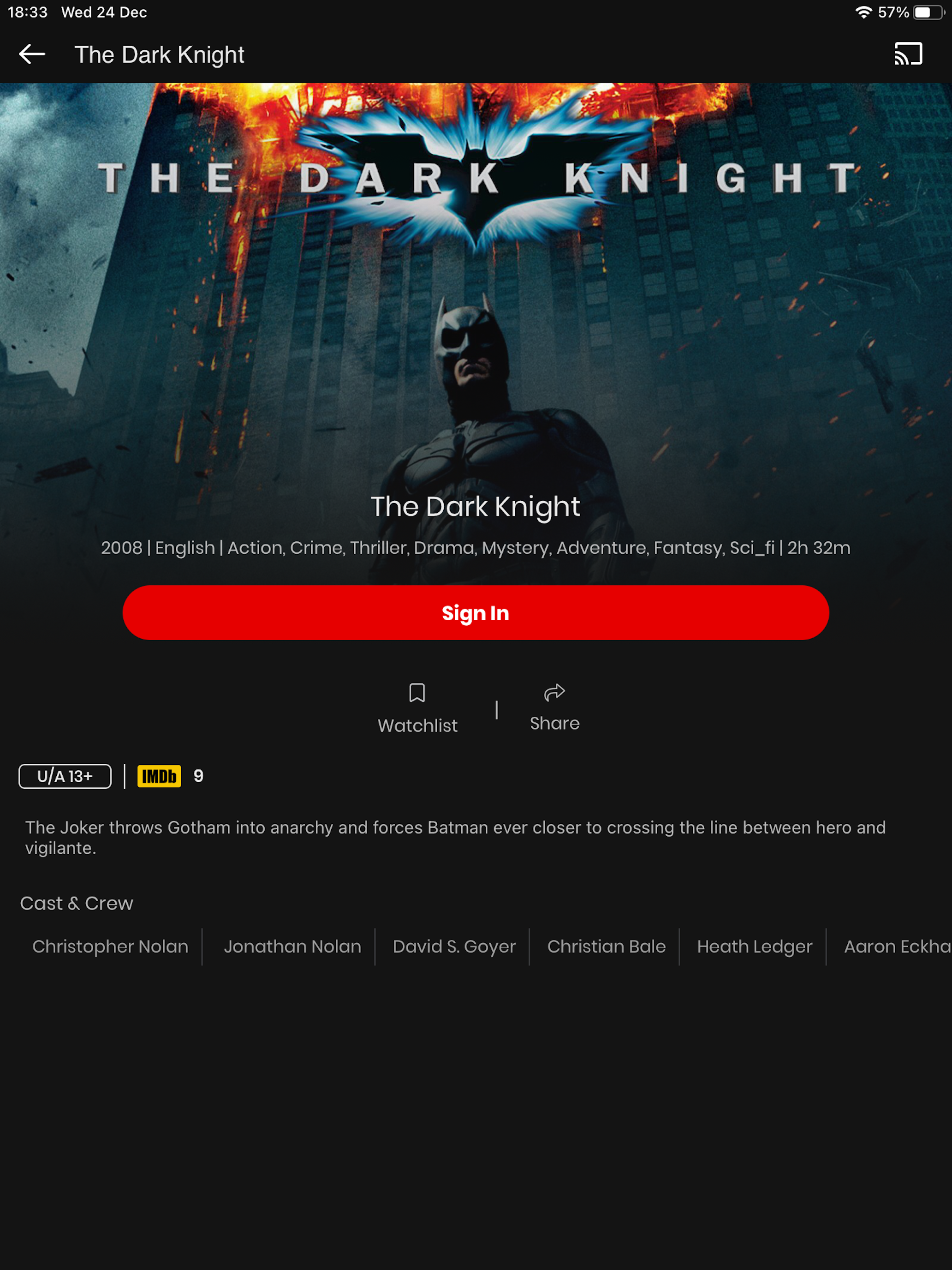 Vodafone Play screenshot 6