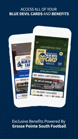 Blue Devil Card screenshot 1