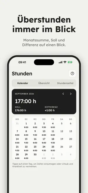 StundenFix screenshot 3