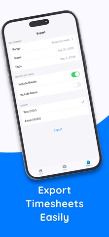 Hours Tracker - TimeWise screenshot