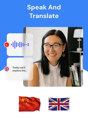 Live Translator - Voice & Text iPad screenshot