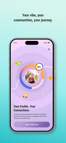 Vibe – 1st Community Social iPhone screenshot